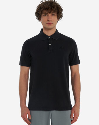 Поло мужское Kappa Polo d’Origini, Черный женщинам
