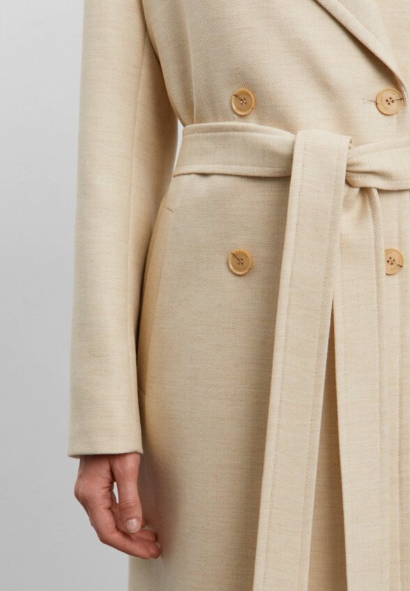 Пальто двубортное I Am Studio