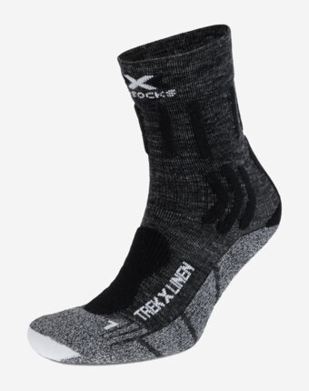 Носки компрессионные X-Socks Trek X Linen, 1 пара, Серый женщинам