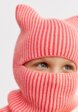 Балаклава с ушками для девочек1  - превью