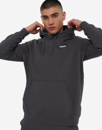 Худи мужское PUMA Ess 2 Color Small No. 1 Logo, Серый женщинам