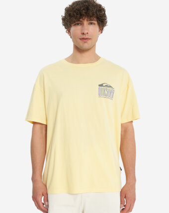 Футболка мужская оверсайз Quiksilver World Force, Желтый женщинам