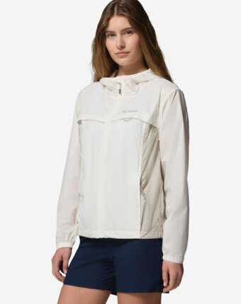 Ветровка женская Columbia Crested Canyon Windbreaker, Бежевый женщинам
