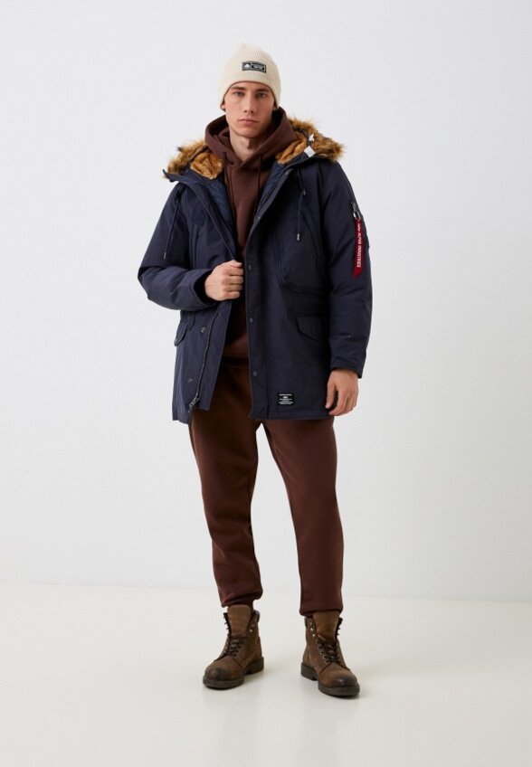 Парка и брелок Alpha Industries