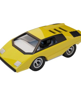 Машина PLAYFOREVER "Мини НЛО Канарина", желтая детям