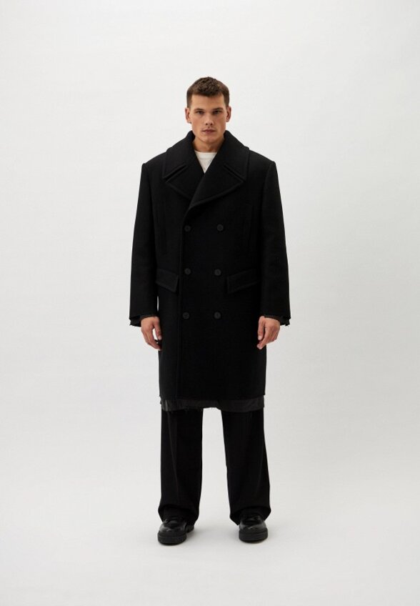 Пальто двубортное Red September