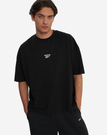 Футболка мужская Reebok Melvin Mountain, Черный женщинам