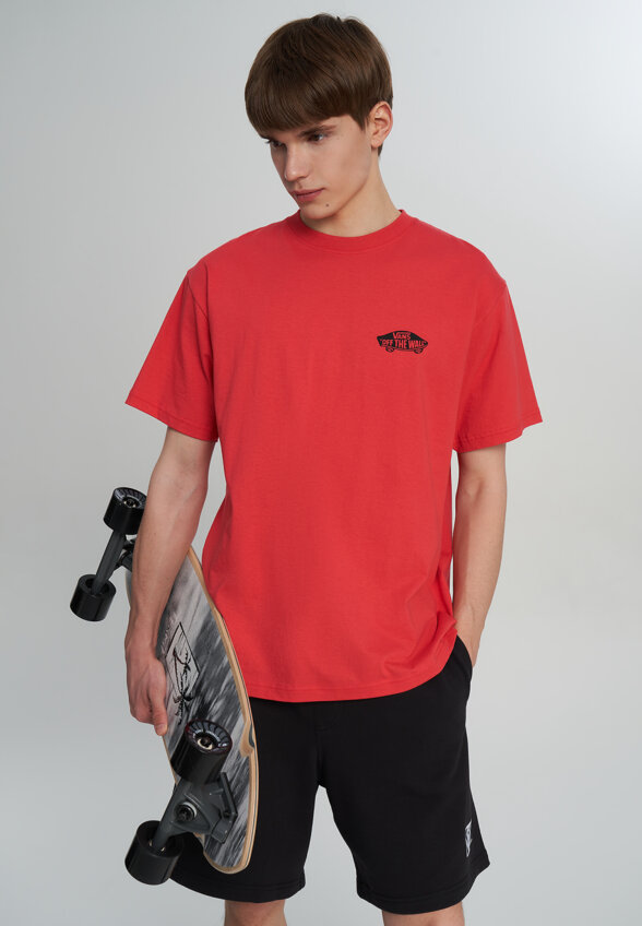 Футболка мужская Vans Double Standard SS, Красный