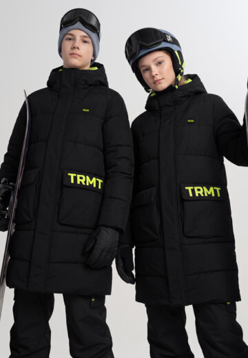 Пальто утепленное детское Termit, Черный