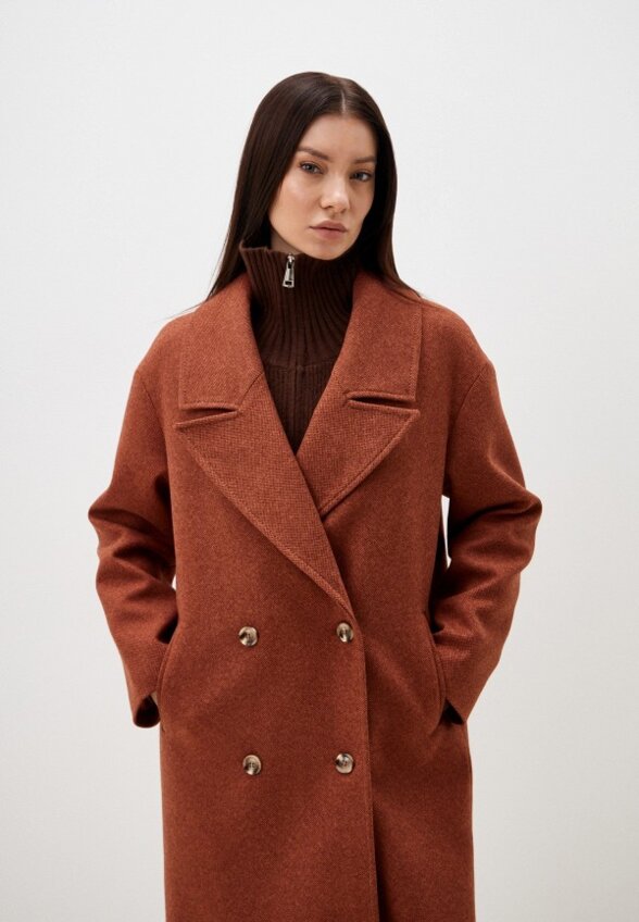 Пальто двубортное Ovelli