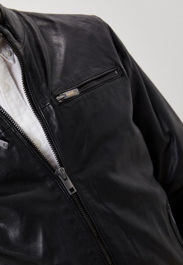 Куртка кожаная Urban Fashion for Men