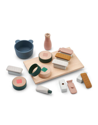 Игрушечный набор для приготовления суши ЛИВУД (LIEWOOD), мульти микс с песочным детям