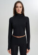 Рашгард женский Under Armour Meridian HZ, Черный3  - превью
