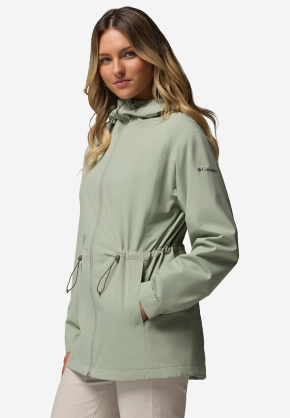 Ветровка женская Columbia Blossom Park Rain Jacket, Зеленый