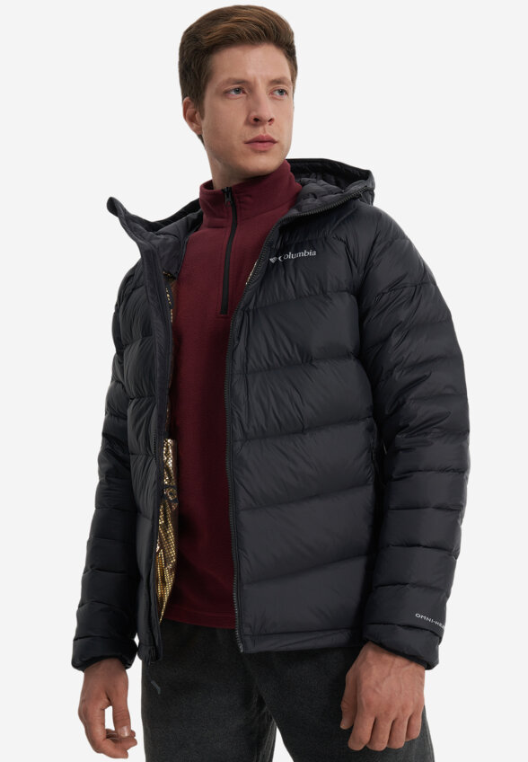 Пуховик мужской Columbia Centennial Creek III Down Hooded Jacket, Черный