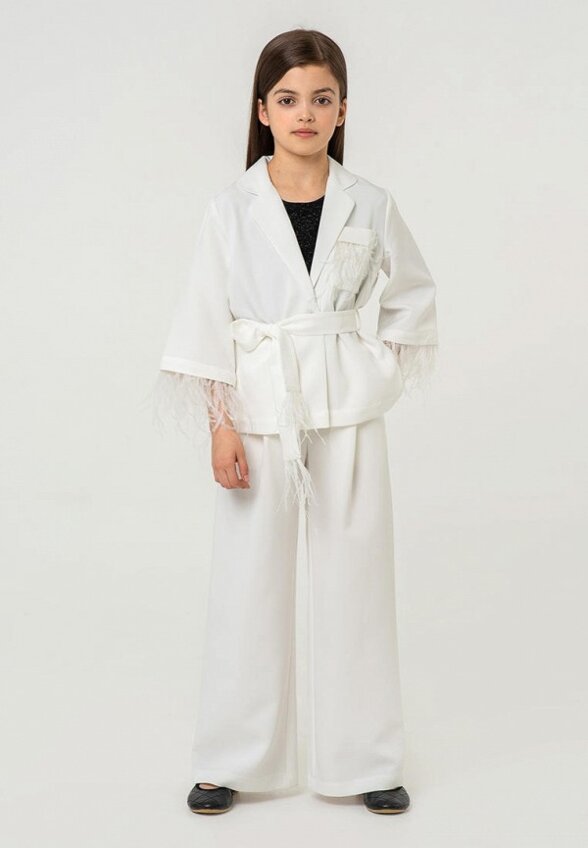 Жакет и брюки Charmy White
