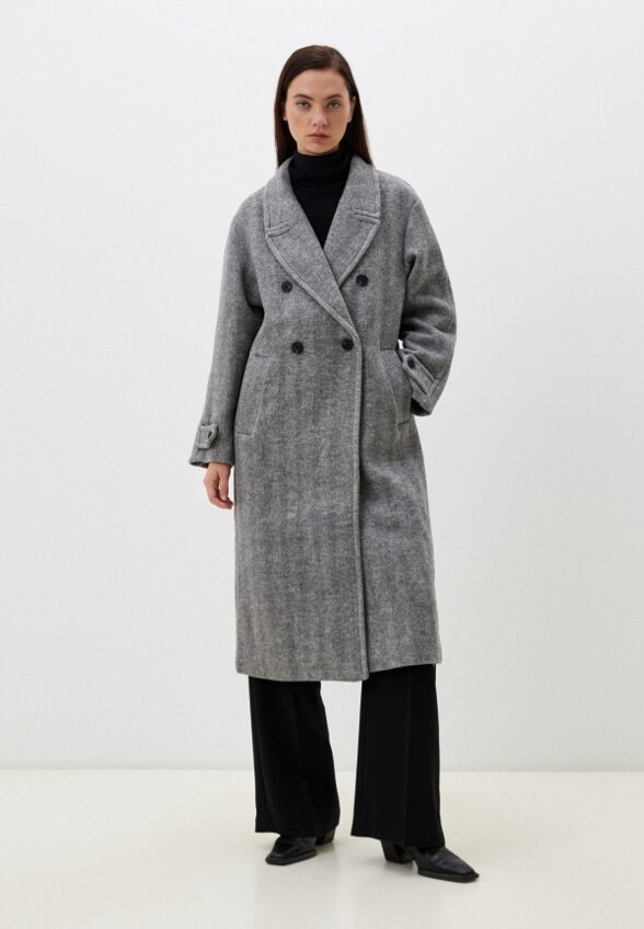 Пальто двубортное O'STIN