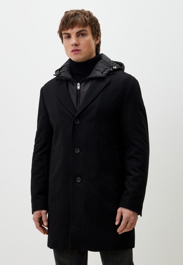 Пальто однобортное Mango Man