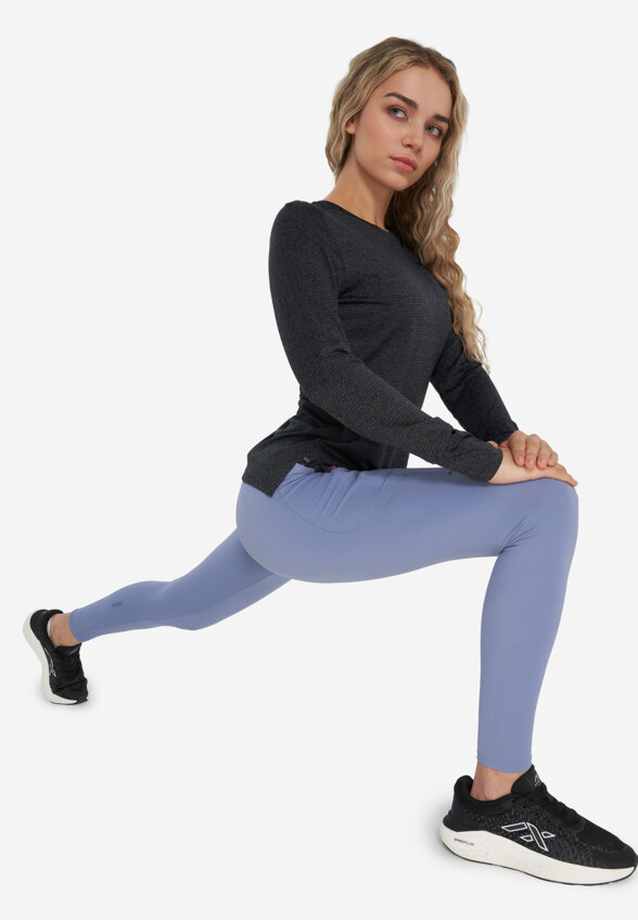 Лонгслив женский Athlex, Черный