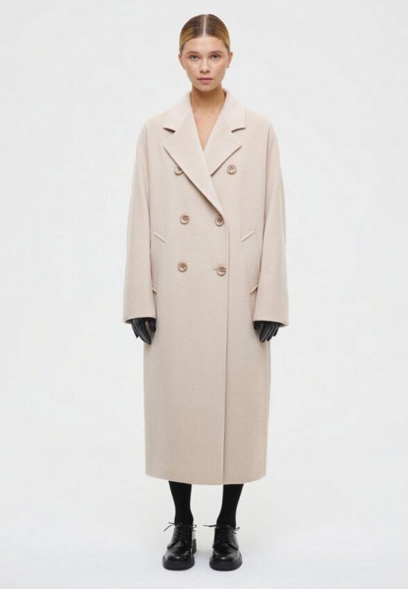 Пальто двубортное Prav.da