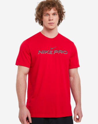 Футболка мужская Nike Pro, Красный женщинам
