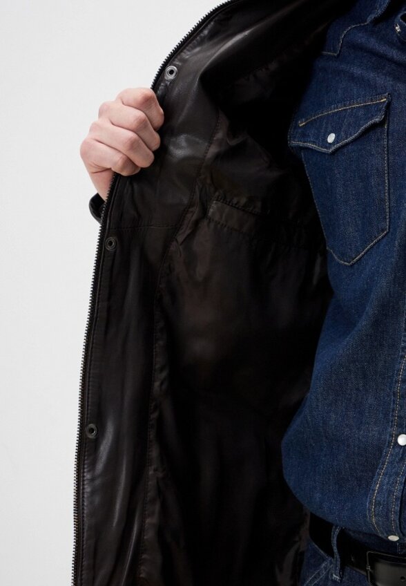 Куртка кожаная Jorg Weber