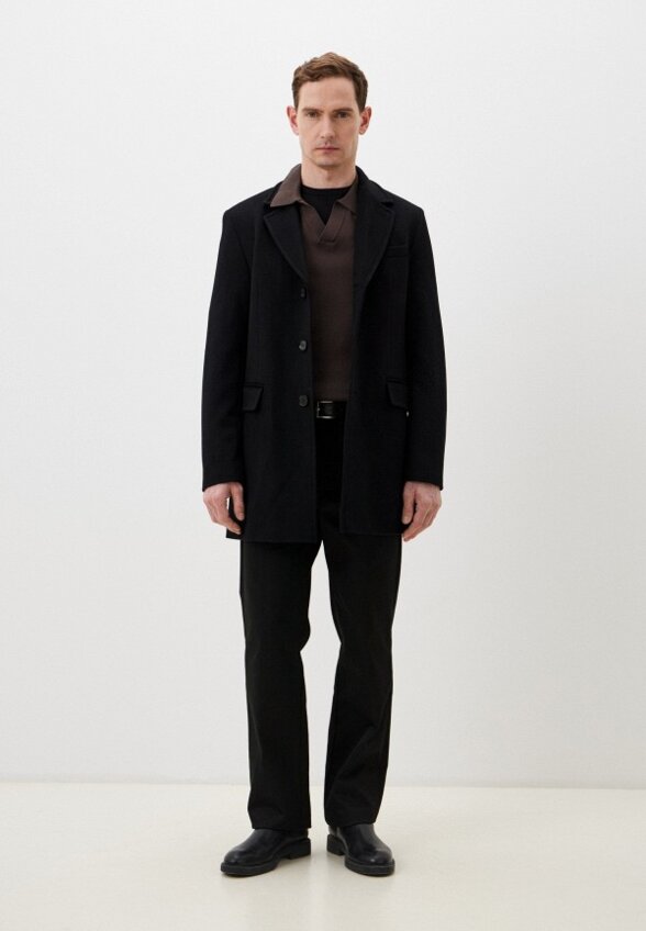 Пальто однобортное Sinar