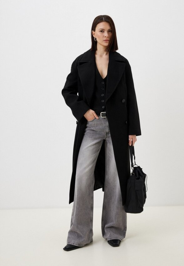 Пальто двубортное Снежная Королева