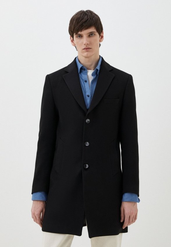 Пальто однобортное Salvatore Brunacci