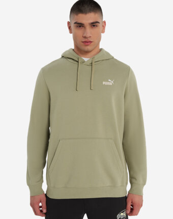 Худи мужское PUMA Ess 2 Color Small No. 1 Logo, Бежевый женщинам