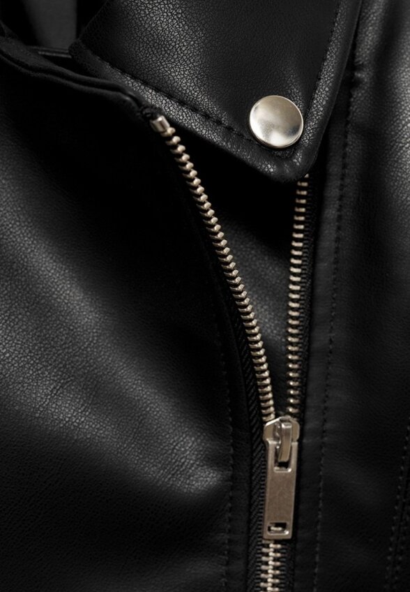 Куртка кожаная Mango Kids