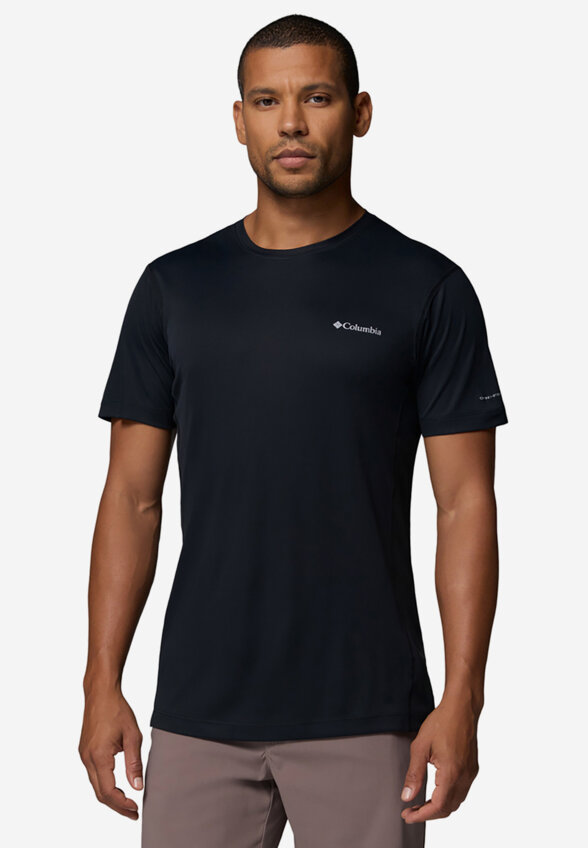 Футболка мужская Columbia Zero Rules Light SS Crew, Черный