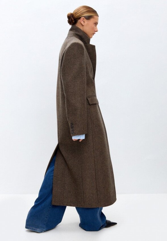 Пальто однобортное Katerina Myachina