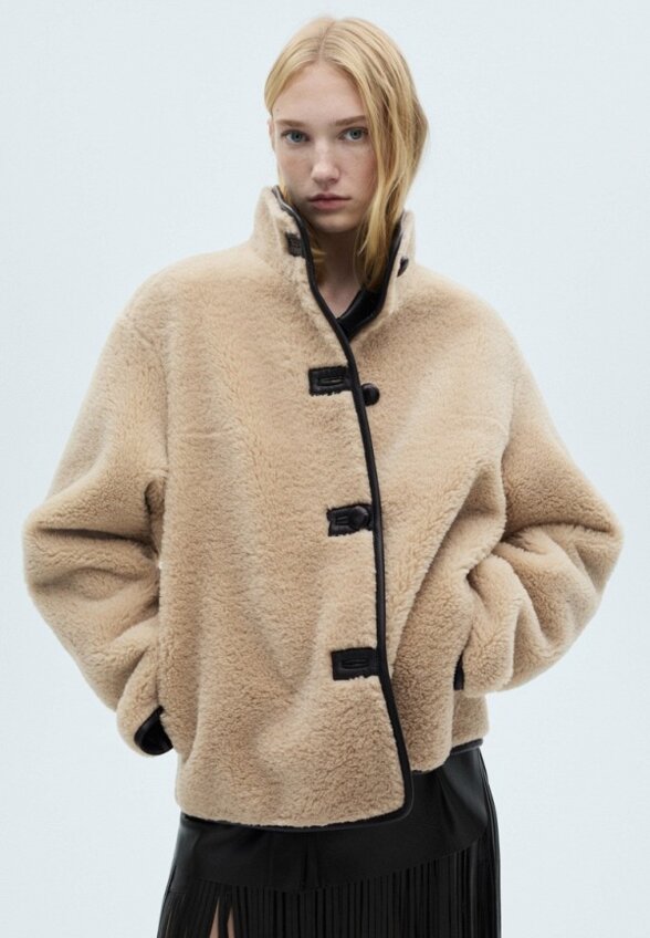 Куртка меховая Mango