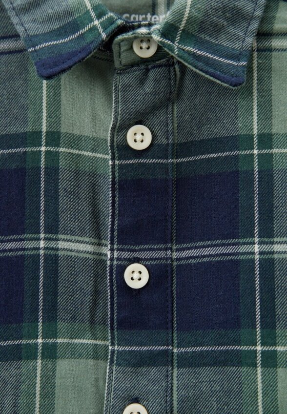 Жилет утепленный, рубашка и брюки Carter’s