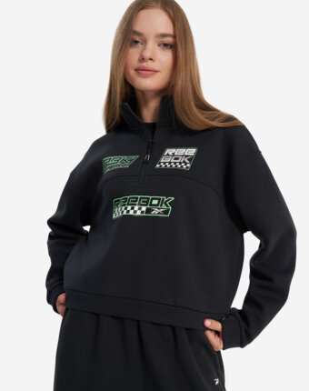 Толстовка женская Reebok Graphic, Черный женщинам