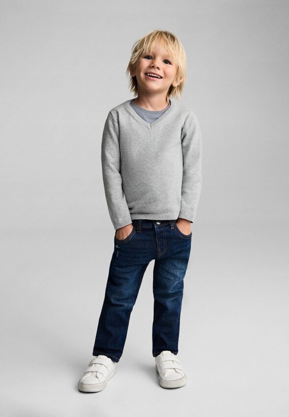Пуловер Mango Kids