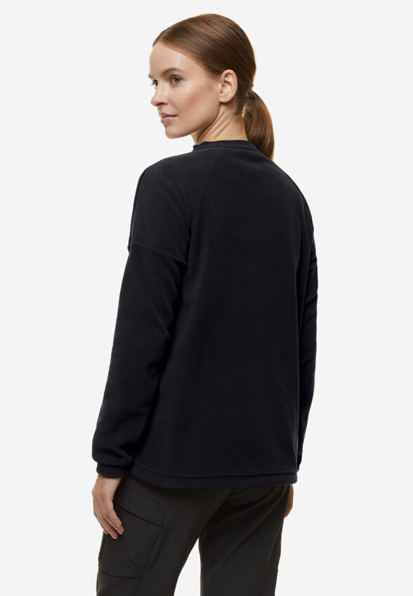 Джемпер флисовый женский Bask Micro V2, Черный