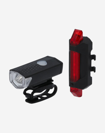 Набор велосипедных фонарей Denton CLS-5 MP, Черный женщинам