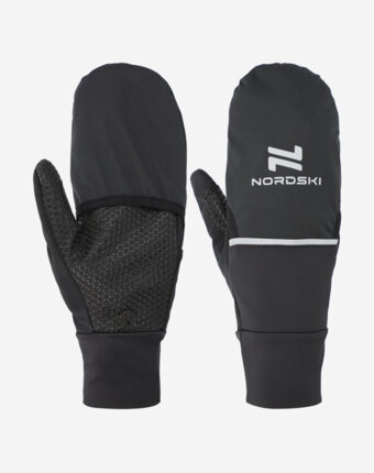 Варежки Nordski Pro, Черный женщинам