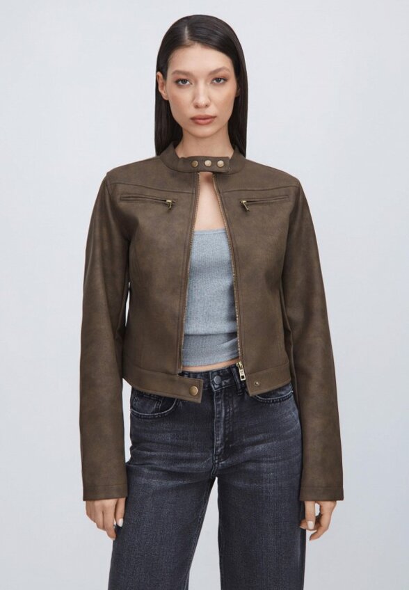 Куртка кожаная Top Top