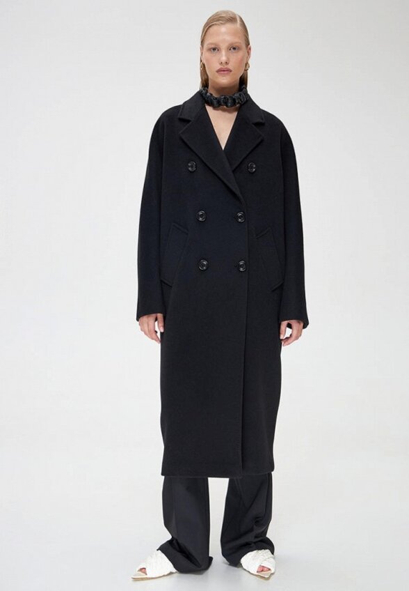 Пальто двубортное Prav.da