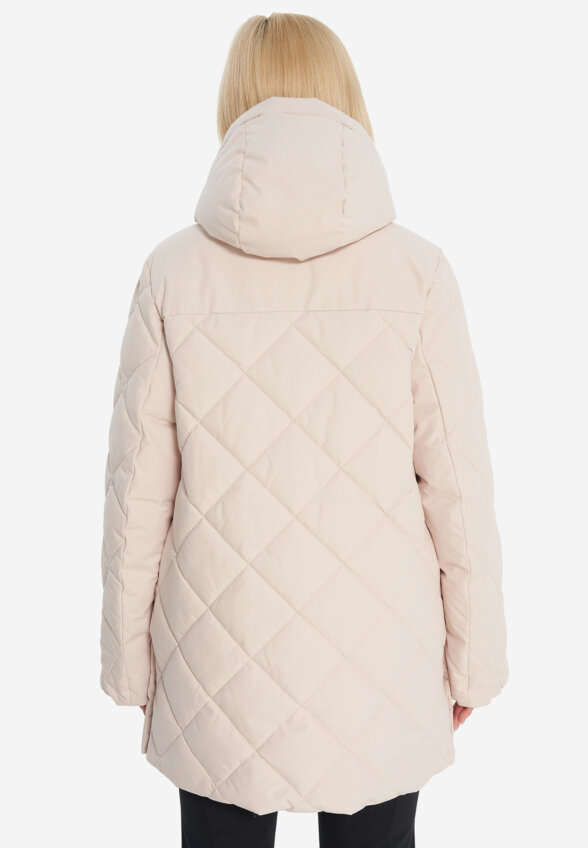 Пуховик женский Glissade, Бежевый