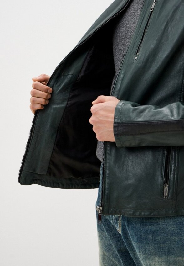 Куртка кожаная Jorg Weber