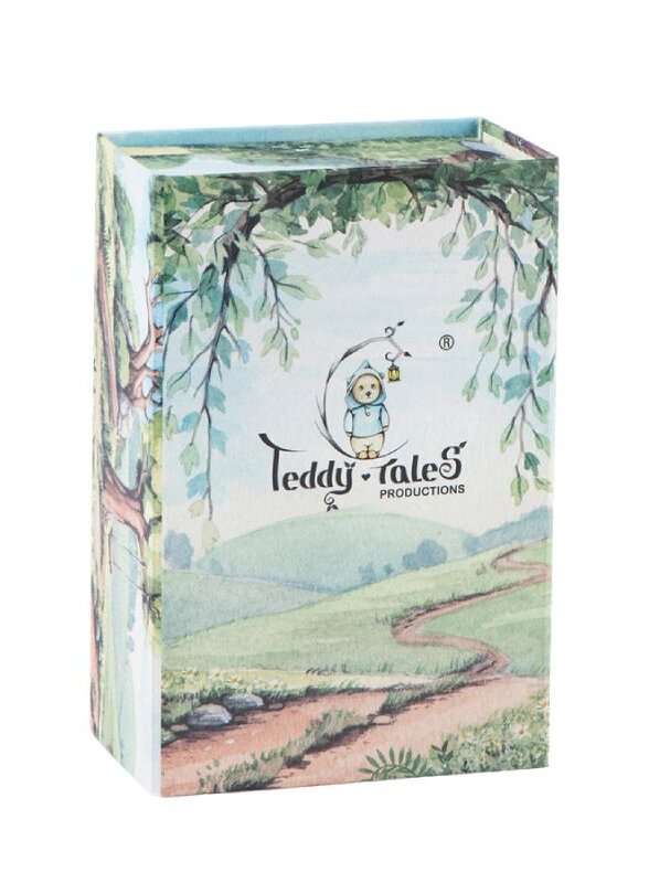 Медведь Lina TeddyTales длинношерстный, M, крем-брюле, 20 см