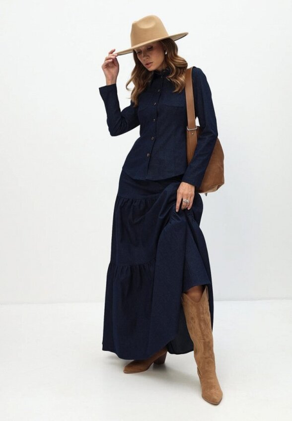 Рубашка джинсовая СелфиDress