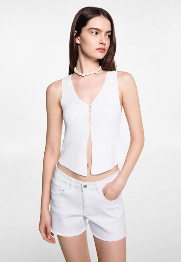 Шорты джинсовые Mango Teen