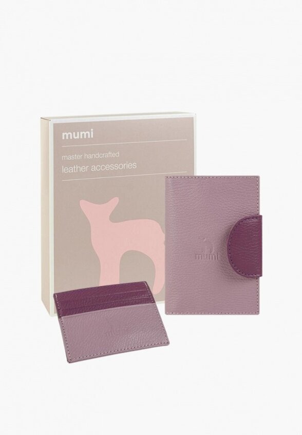 Обложка для паспорта и кредитница Mumi