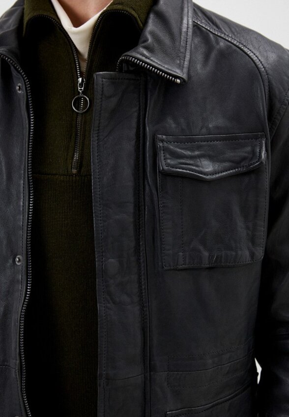 Куртка кожаная Urban Fashion for Men