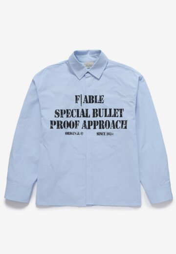 Рубашка Bulletproof Blue FABLE